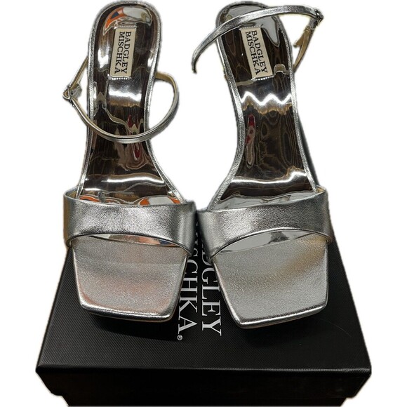 Badgley Mischka Women’s Luna Wedge Slide Sandal - Picture 3 of 8